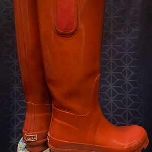 Clarks Bold Red Rain Boots